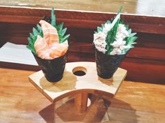 吞拿鱼手卷-千代武日本料理(爱建店)