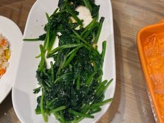 清炒菠菜-谷丽麦馕新疆菜·清真(步步高梅溪新天地店)