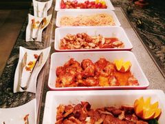 自助取餐区-金海湾自助餐厅(金陵饭店)