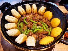 排骨炖豆角锅-刁馋一锅鲜·津门招牌菜(远洋未来汇店)