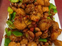 宫保虾仁鱿鱼-桃子餐厅·天津菜(红星路直营店)