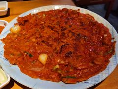 泡菜饼-唯成•韩国炭火烤肉 유성고기