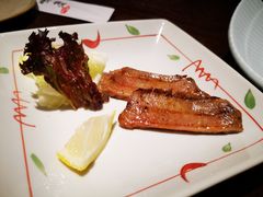 炭火烤牛舌-翔峰炭火鳗鱼(悦泰街里公寓店)