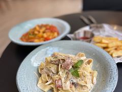 蘑菇汁培根宽面-A30 BISTRO