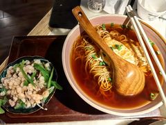 虾仁肉丝面-吴越荣记苏州菜·松鼠桂鱼 100% 活鱼现做(月光码头店)
