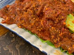 麻辣牛肉-艾嬢七八九老火锅(37年李子坝店)