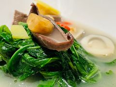 上湯豬肝灼枸杞苗-Yan Ting 宴庭中餐厅(上海静安瑞吉酒店)