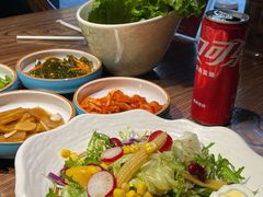 -明洞阿姨·韩式酱蟹烤肉·创意料理(三元桥店)