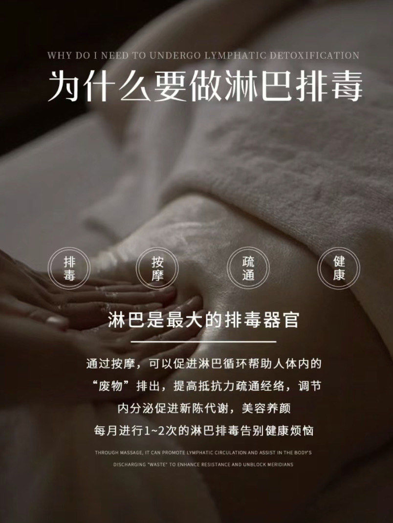 美容养生素材|为什么要做淋巴排毒