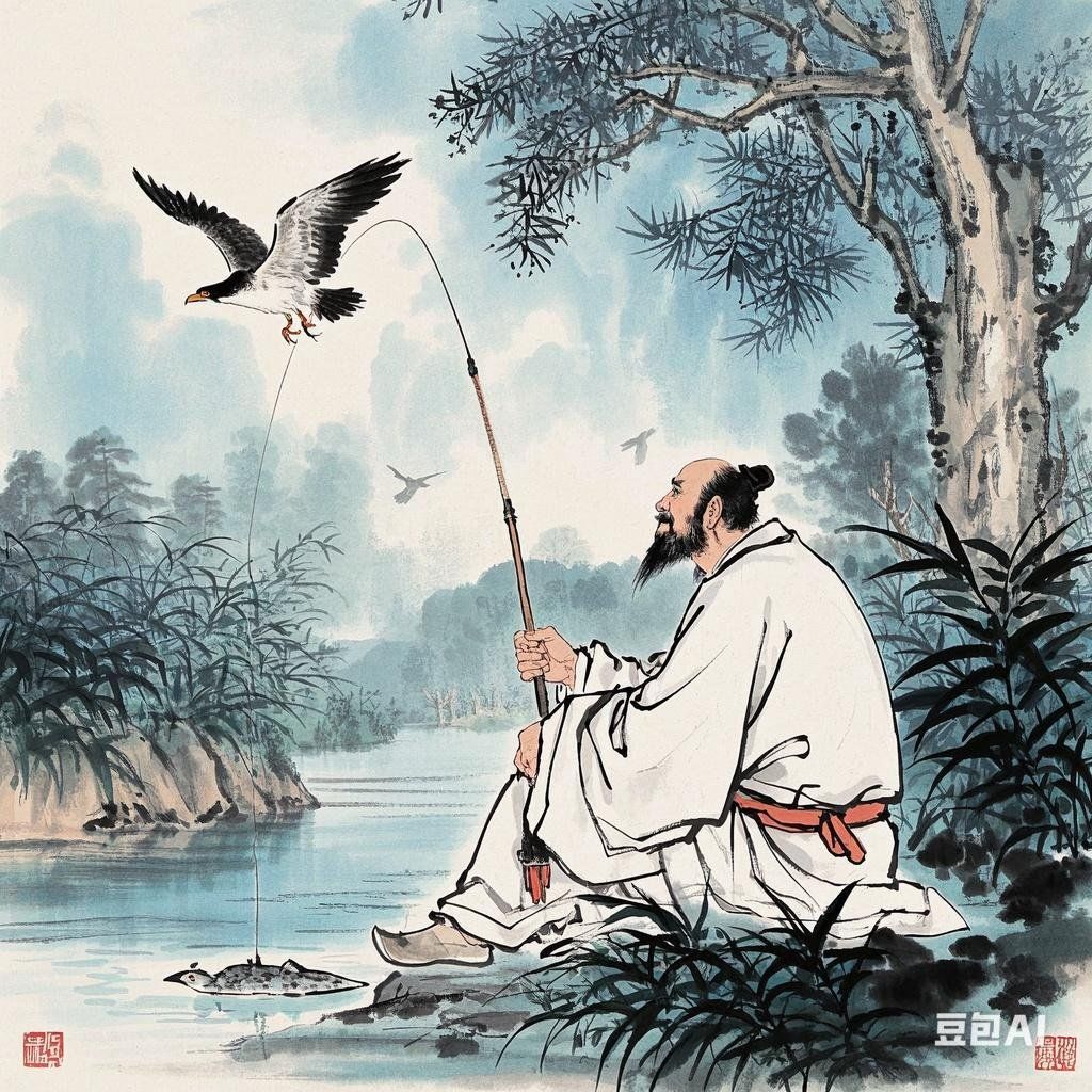 姜子牙,又称姜太公,别号飞熊先生,是明代