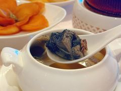 椰汁炖丝竹鸡汤-正佳广场万豪酒店-粤菜餐厅·点心·海鲜·聚餐