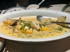 雪菜烧大黄鱼-钱塘花园·宁波菜