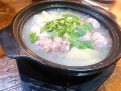 砂锅猪肉丸子-老姑砂锅·烧烤天津菜(体北道店)