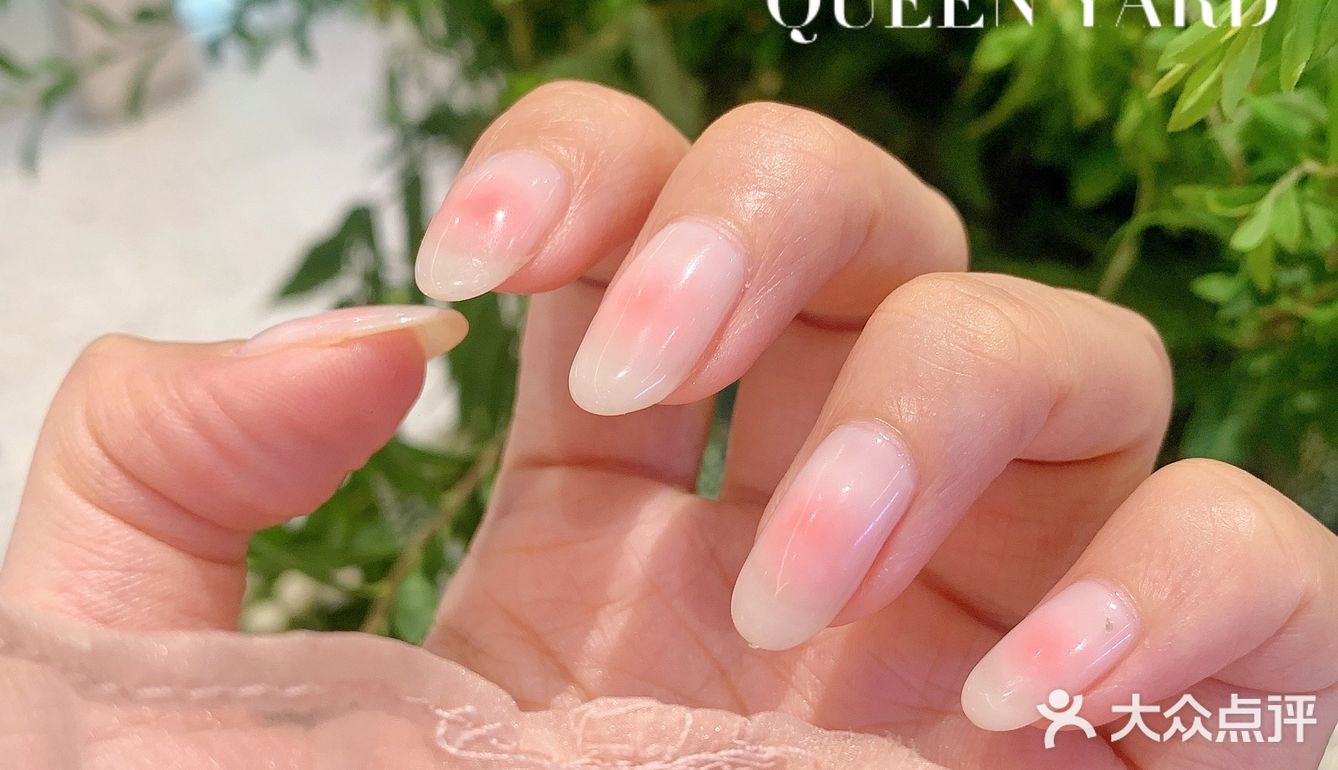 沈阳美甲｜夏日清透水蜜桃🍑少女腮红甲yyds