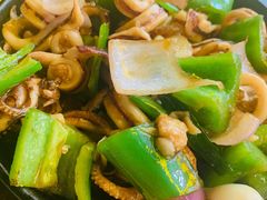 铁板鲜鱿鱼-浩海美食店(闸坡店)