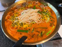 百香果酸辣小锅米线-潘小烧·云南烧烤(浦东店)