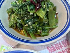 芥末空心菜-回味黑鸭煲·始于2006(万松园店)