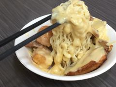 芝心丸芝士汁公仔面-新记餐厅(香槟大厦店)