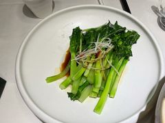 蚌肉烧青菜-彩虹之约•淮扬家宴(亚运村店)