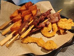 炸串小吃拼盘-潮界(LU·ONE凯德晶萃广场店)