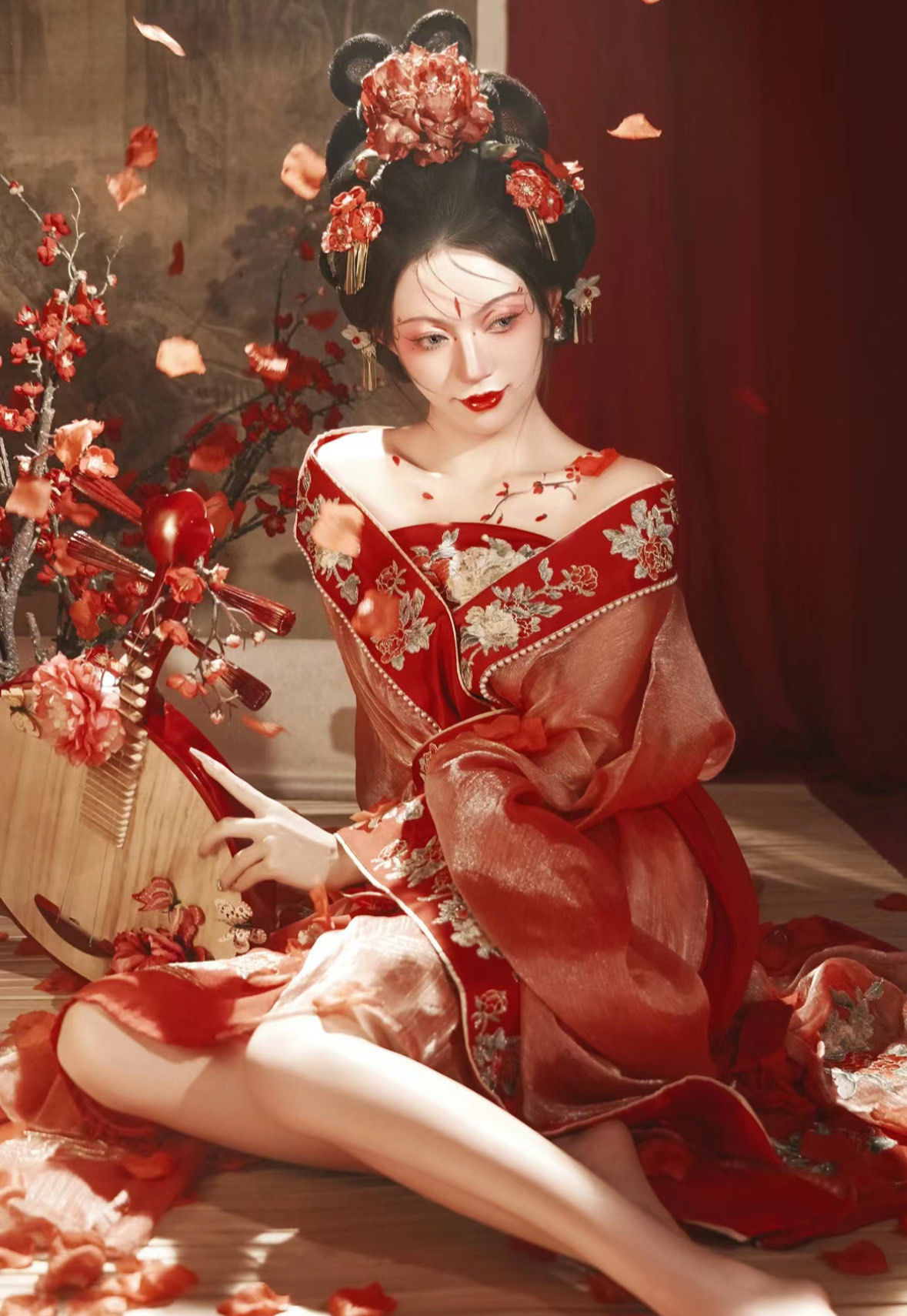 古风小姐姐演绎《寂院》精彩表演!✨