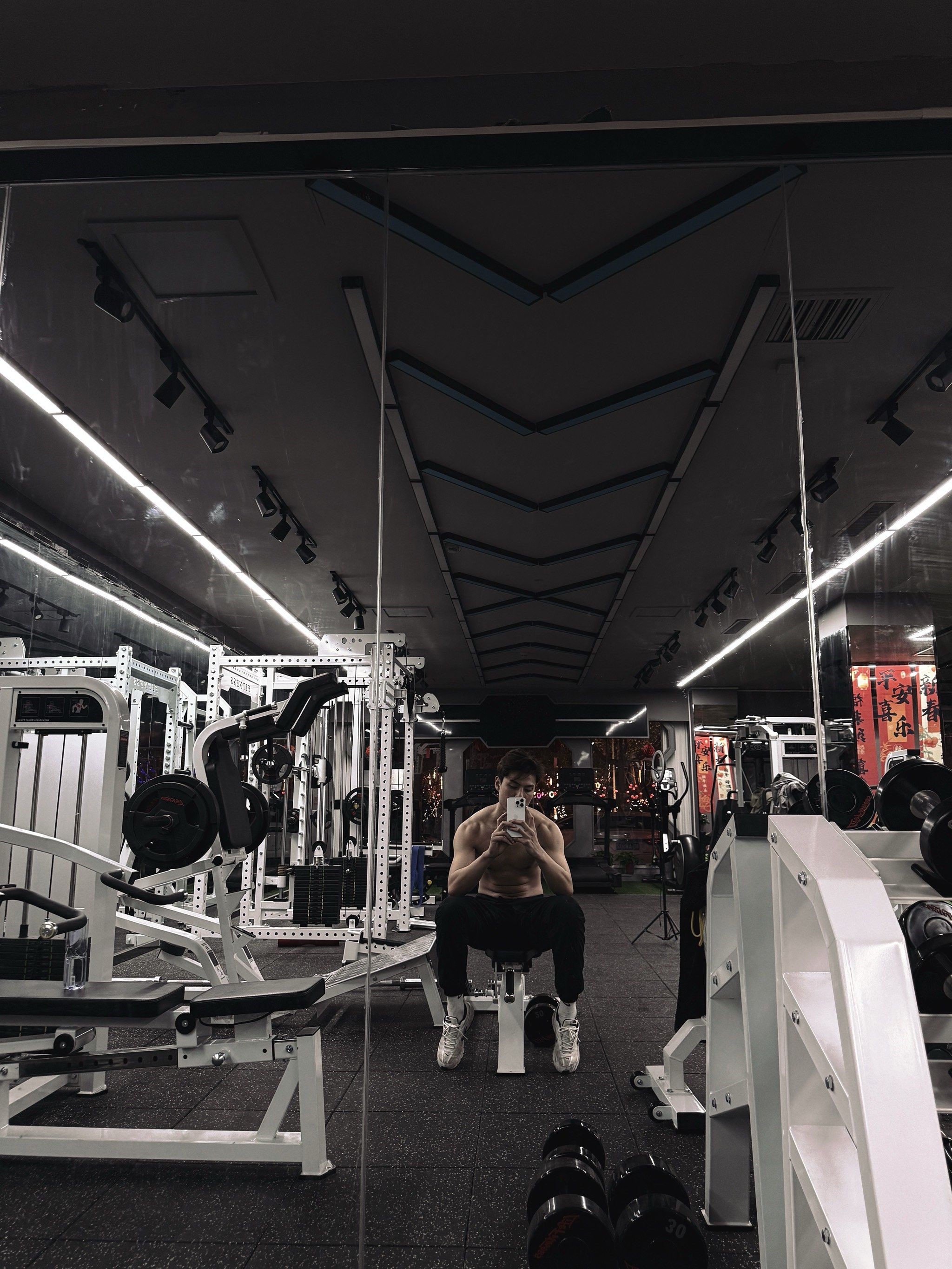 午夜健身 不停歇