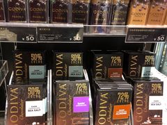 面包甜点陈列柜-GODIVA(国际金融中心店)
