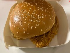 香辣鸡腿堡-肯德基(银都广场店)