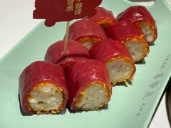 升级版墨鱼鲜虾红米肠-喜势点·糖沙翁手工茶点·本地人茶居(永庆坊店)