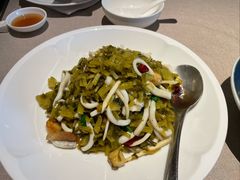 雪菜茭白炒墨鱼-明州小宴(文化广场店)