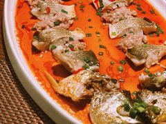 芋泥肉汁蒸黄鱼-肴约·花园式餐厅(湖里店)