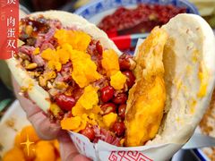 -老马家马蓉蛋菜夹馍·腊牛肉夹馍(回民街店)