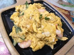 秋葵滑蛋虾仁-大头力茶餐厅(花都融创茂店)