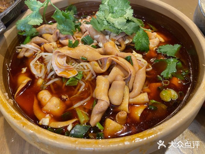 张烤鸭·川菜·冒烤鸭(青石桥店)冒鸭肠图片