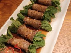 薄荷牛肉卷-云海肴·汽锅鸡·云南菜(苏州中心店)