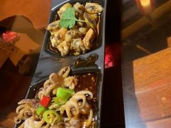 -东来菜馆•手抓海鲜家常菜•海鲜锅贴(鸽子窝店)