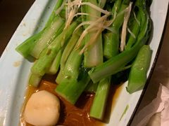 油淋脆菜心-绿茶餐厅(乐峰广场店)