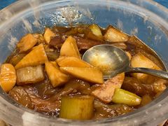 石锅葱烧牛筋-圆苑(静安寺店)