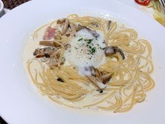 奶油蛋汁意面-TAMATI(巴黎贝甜韩式西餐厅店)