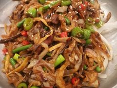 干煸白玉菇-李记大厨