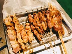 烤羊肉串-幸福路方方烧烤