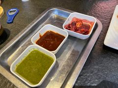 韭菜花酱-诺敏塔拉奶茶-布里亚特包子-手把肉(锦都会店)