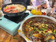 -乡土特色.冷锅鱼.牦牛肉汤锅