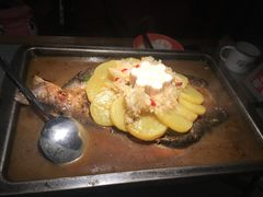 -探鱼·鲜青椒爽麻烤鱼(北京路天河城店)