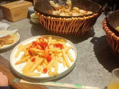 -华盛园卷子王农家菜水库鱼