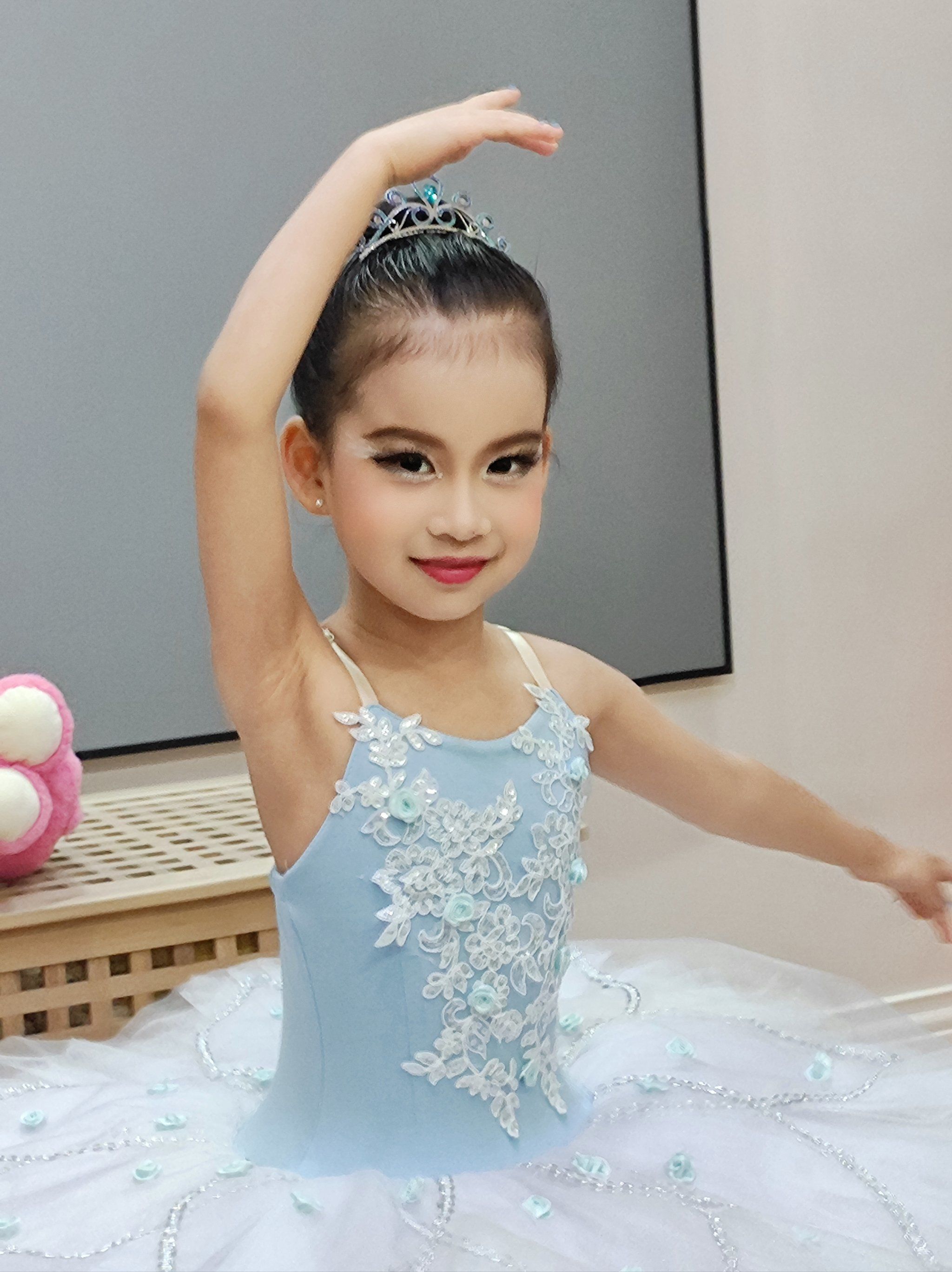 儿童舞台妆 #芭蕾 #儿童彩绘