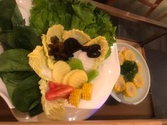 蔬菜拼盘-左庭右院鲜牛肉火锅(苏州园区永旺店)