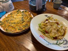 花椒芽摊鸡蛋-卧龙堡客栈·中餐厅(古北水镇店)