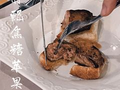 香煎脆皮鹅肝配焦糖苹果-餮熹Tipsea法餐(吉大店)