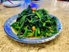 凉菜果仁菠菜-金谷园饺子馆(北邮总店)